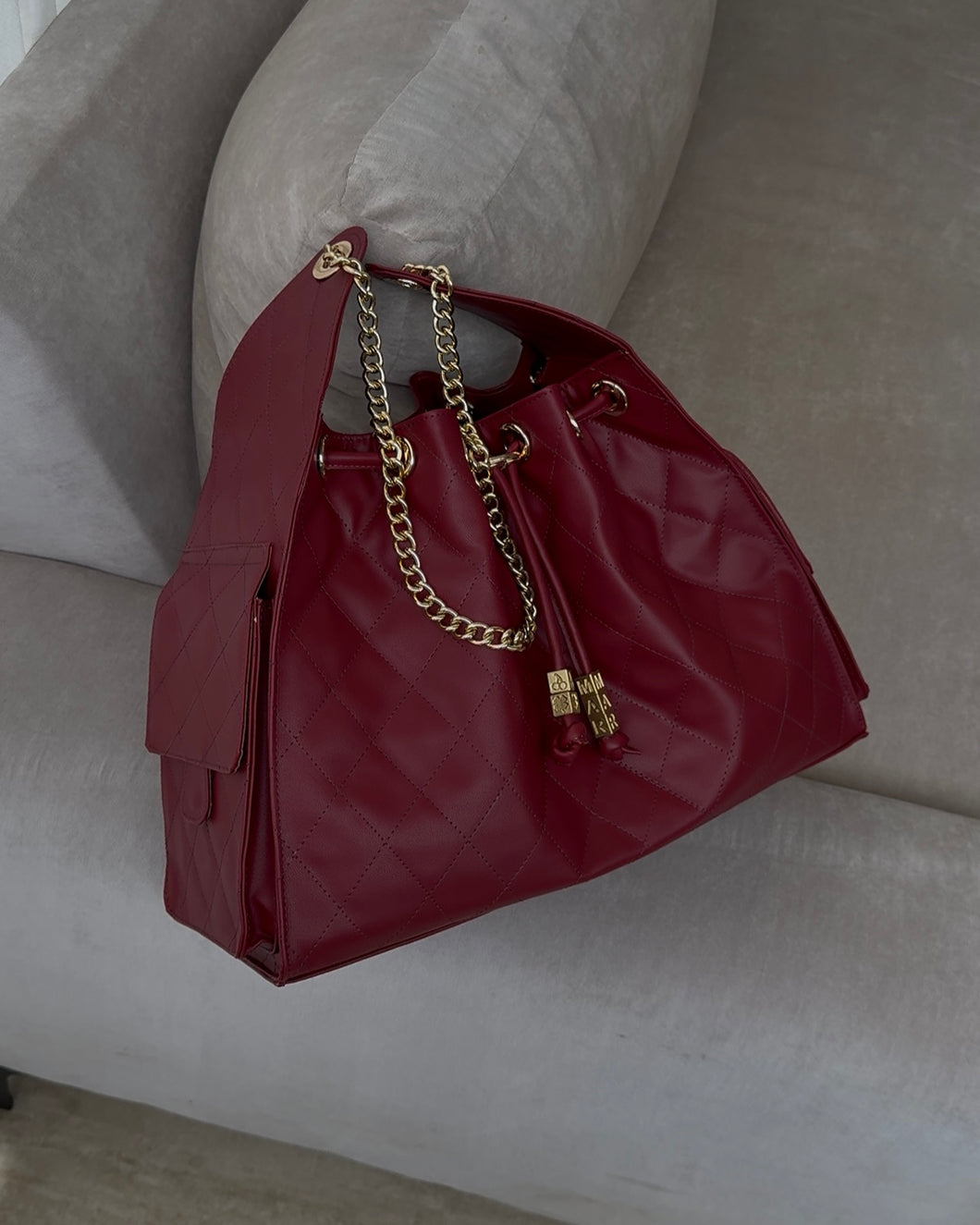 Ceres Bag - Deep Red