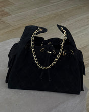 Cargar imagen en el visor de la galería, Ceres Large GAMUZA Negro
