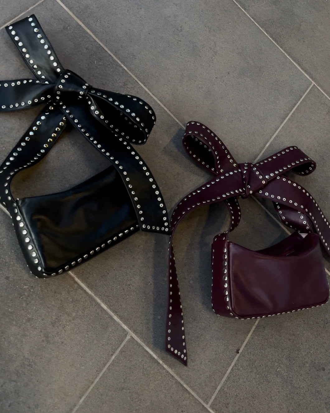 Bow Bag Burgundy