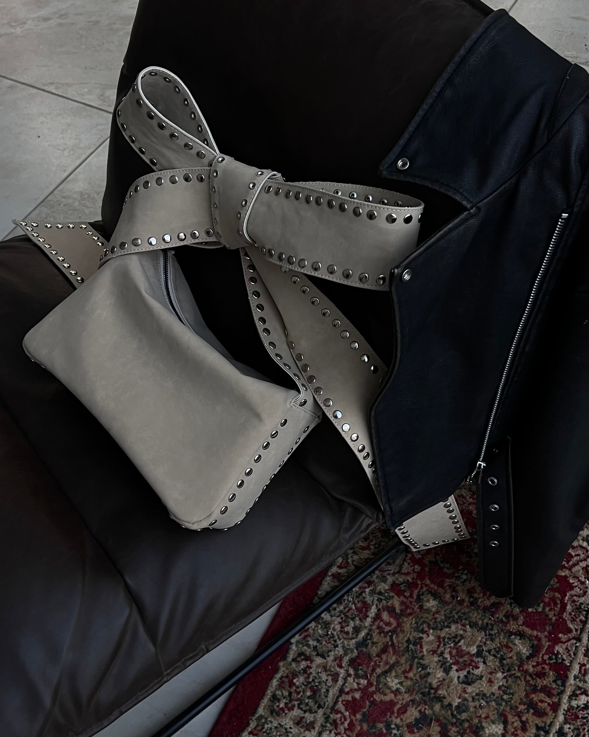Bow Bag Beige