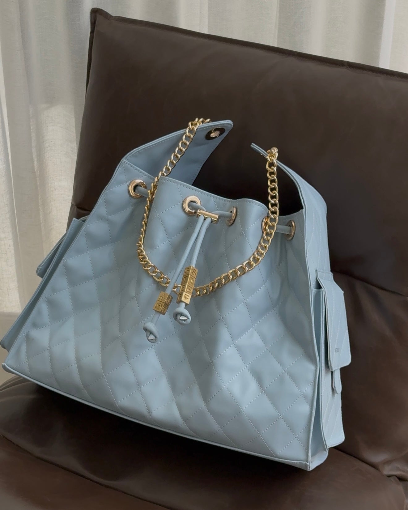 Ceres Bag LARGE- Baby Blue