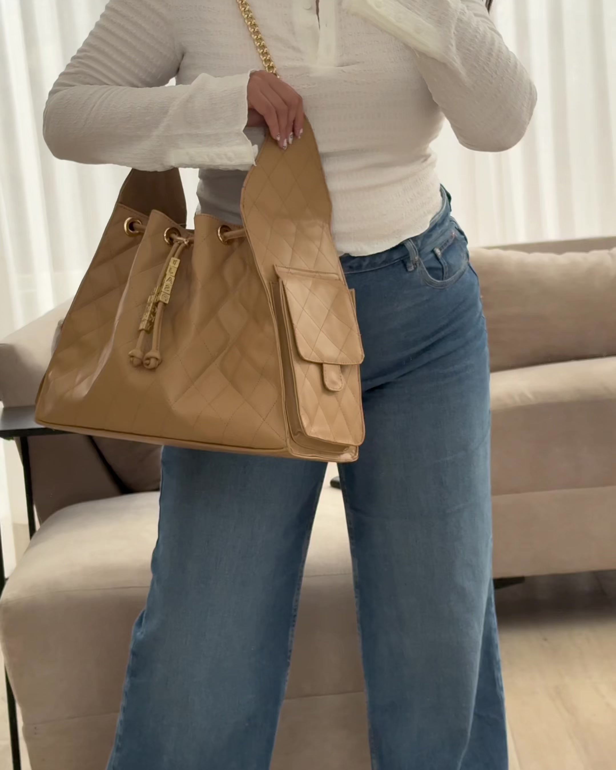 Ceres Bag LARGE- Caramel