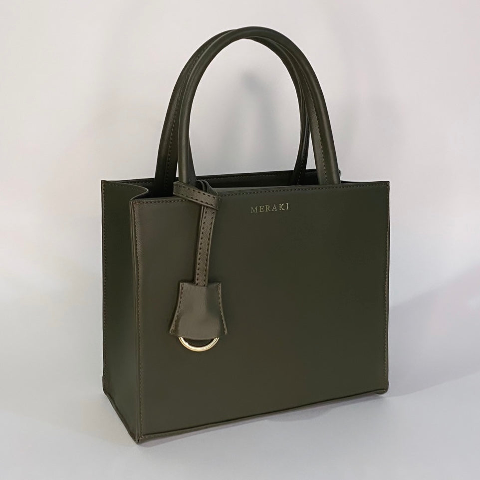 Midi Tote - Verde Militar