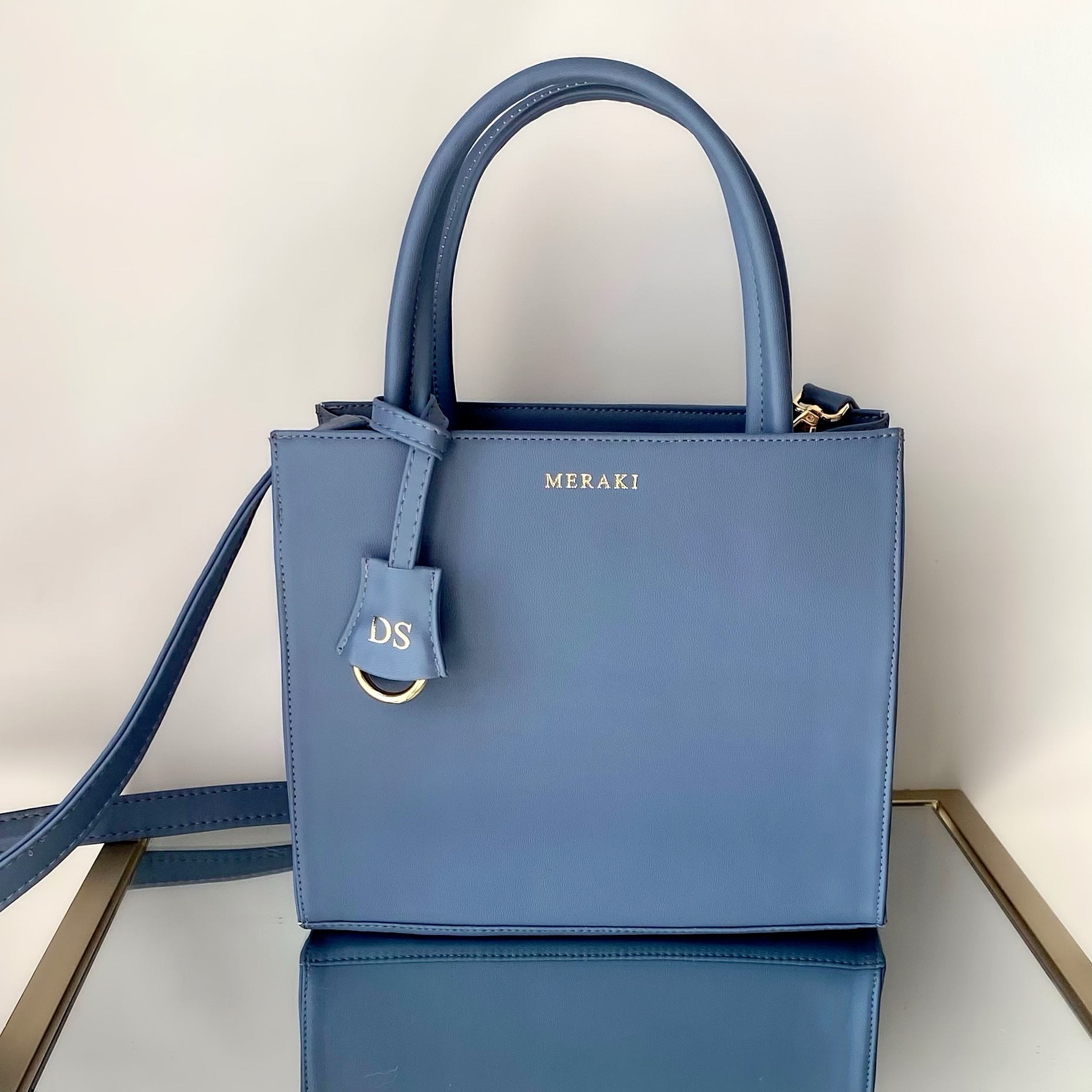 Midi Tote - Azul Med