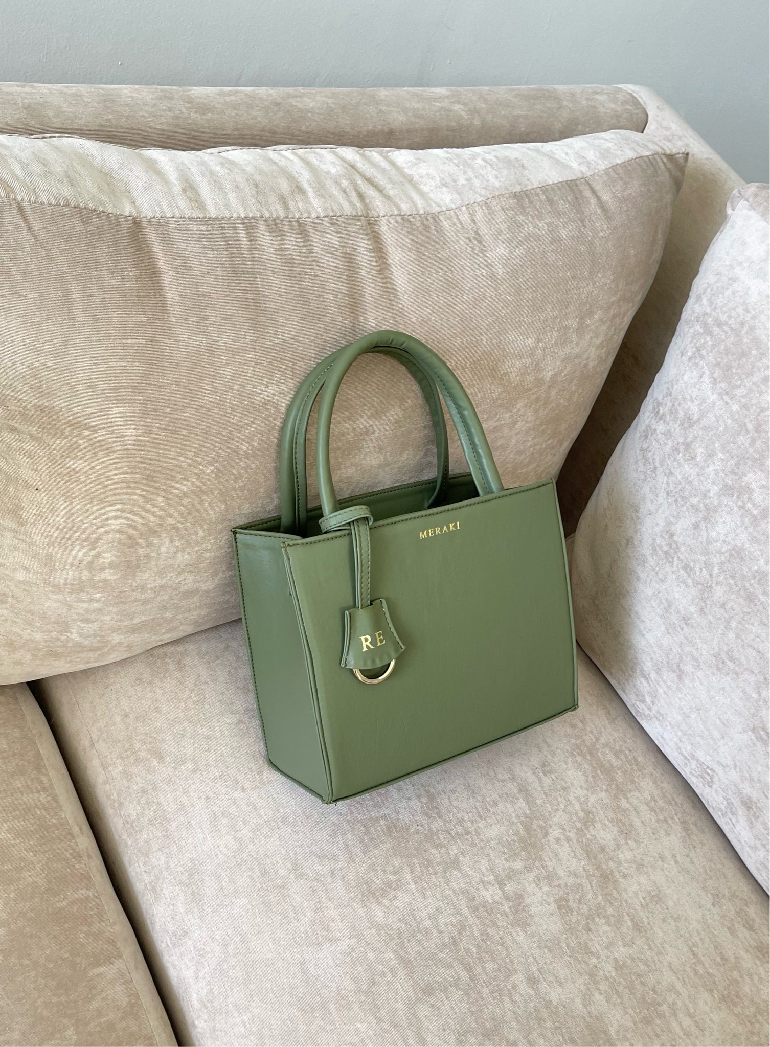 Midi Tote - Matcha