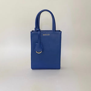 Petite Tote - Azul Cobalto